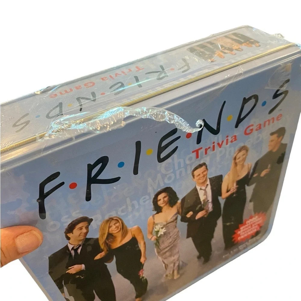 Vintage New FRIENDS collectible trivia game Tin Christmas gift 4 board game fan - Picture 4 of 4